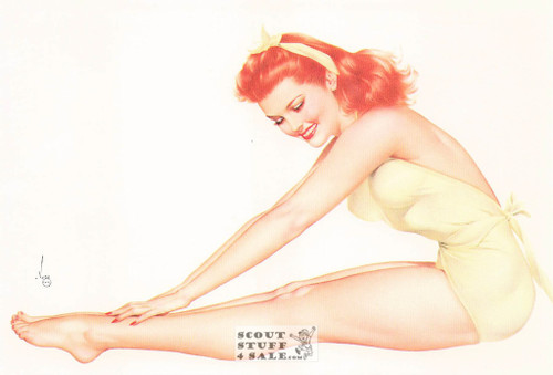 Alberto Vargas "Vargas Girl" Art Postcard, Classico San Francisco #545-008