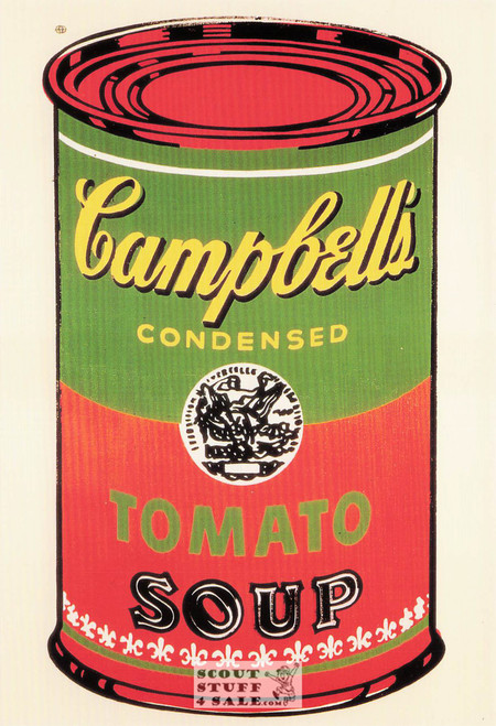 Campbell's Soup Can Painting Postcard, Andy Warhol, Classico SF #567-027