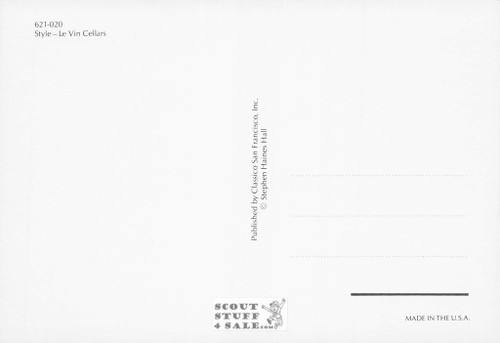 Style - Le Vin Cellars, Stephen Hines Hall Artwork Postcard, Classico SF #621-020