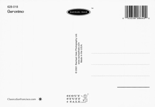 Geronimo, Rachael Hale Animal Photography Postcard, Classico SF #628-018