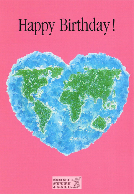 Happy Birthday, Out of the Blue Postcard, Classico San Francisco #640-009