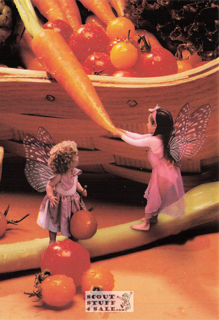 Let's Veg Out, Tiny Wonders Photography Postcard, Classico SF #646-012
