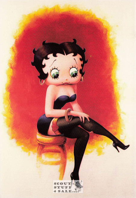 Calendar Girl, Betty Boop Cartoon Postcard, Classico San Francisco #661-051