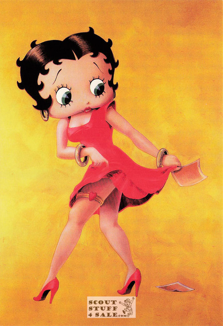 OOPS!, Betty Boop Cartoon Postcard, Classico San Francisco #661-055