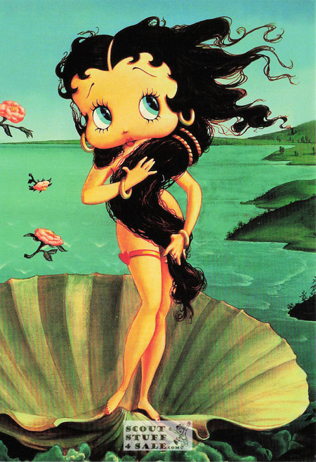 Venus Betty, Betty Boop Cartoon Postcard, Classico San Francisco #661-088