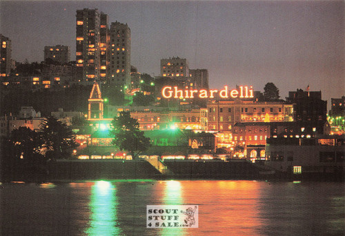 Ghiradelli Square, San Francisco Postcard, Photography Patricia Krisan, #710-003
