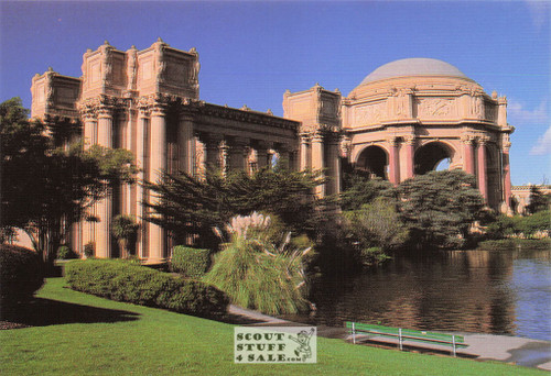 Palace of Fine Arts, San Francisco Postcard, Photography Patricia Krisan, #710-006