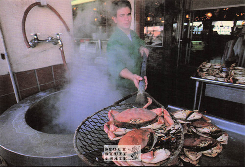 Fisherman's Wharf, San Francisco Postcard, Photography Patricia Krisan, #710-011