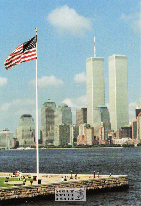 The Twin Towers, New York Postcard, Photography Ivan Spane, Classico #710-021