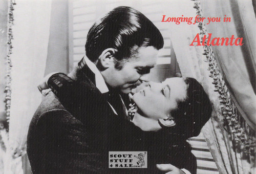 Gone With the Wind Atlanta Promotional Postcard, Classico San Francisco #712-006
