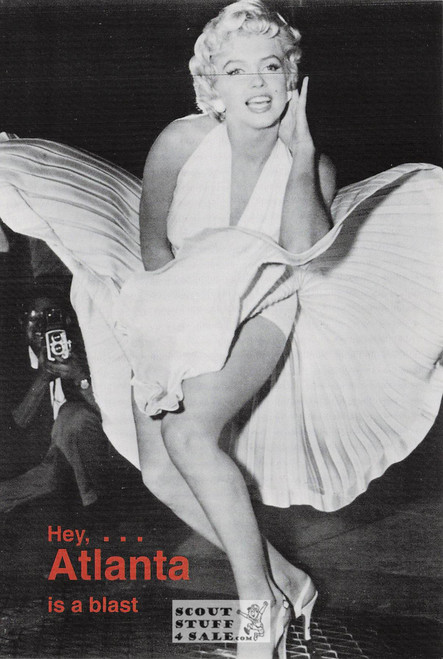 Marilyn Monroe Atlanta Promotional Postcard, Classico San Francisco #712-021