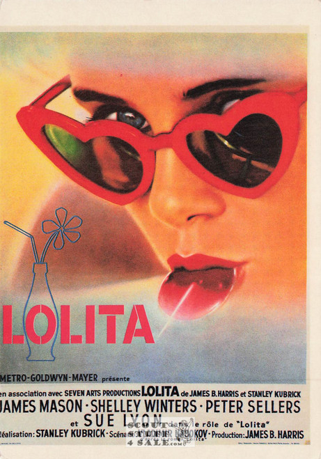 Lolita Movie French Postcard, Editions Nugeron #AC412