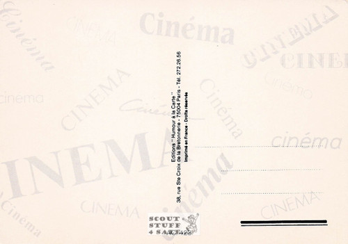 The Barefoot Contessa Movie French Postcard, Editions Nugeron #AC423