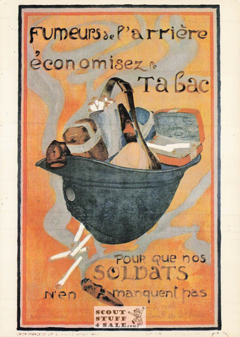 World War I French Propaganda Poster Postcard, Editions Nugeron #Actualite-N5