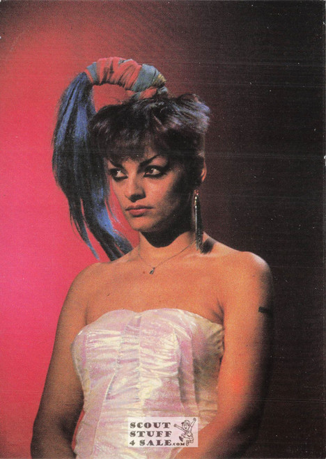 Nina Hagen French Postcard, Singers Series, Editions Nugeron #CHANTEURS8