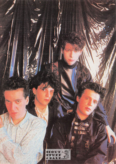 Indochine French Postcard, Singers Series, Editions Nugeron #CHANTEURS21