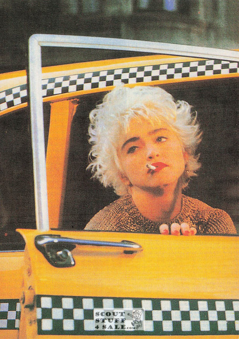 Madona French Postcard, Singers Series, Editions Nugeron #CHANTEURS125