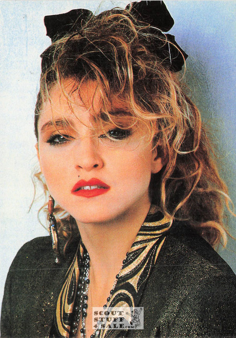 Madona French Postcard, Singers Series, Editions Nugeron #CHANTEURS131