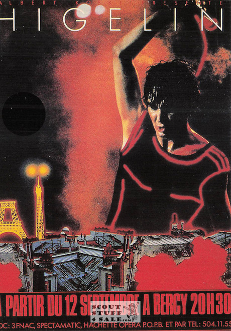 Higlein Concert French Postcard, Concert Series, Editions Nugeron #CONCERT1