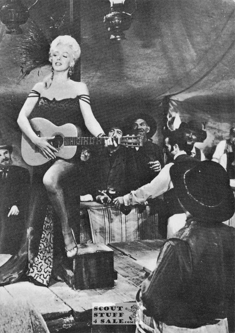 Marilyn Monroe Black/White French Movie Postcard, Editions Nugeron #CP1