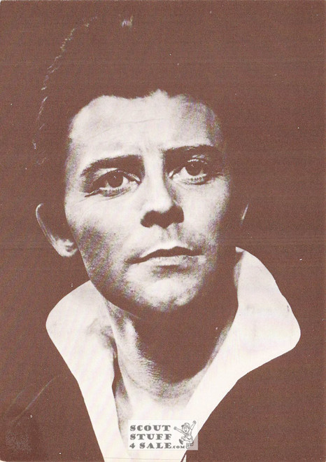 Gerard Philipe Black/White French Movie Postcard, Editions Nugeron #CP31