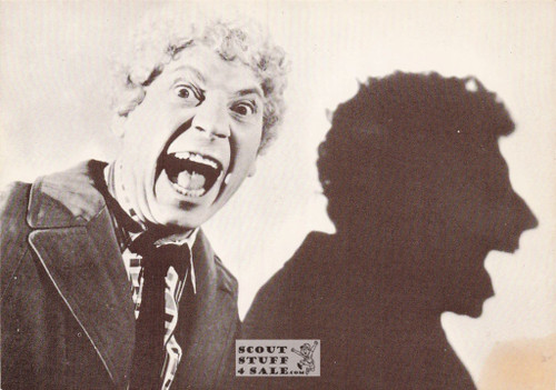 Marx Brothers Black/White French Movie Postcard, Editions Nugeron #CP84