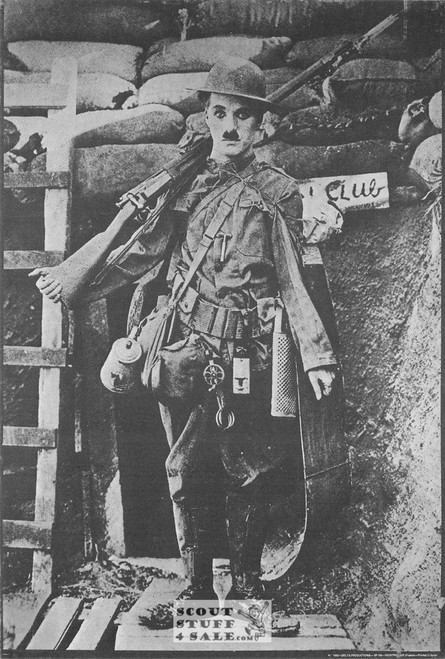 Charlie Chaplin Black/White French Movie Postcard, Sofraneme #CPS5