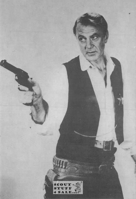 Gary Cooper Black/White French Movie Postcard, Sofraneme #CPS145