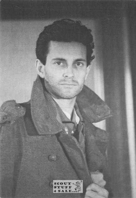 Francis Huster Black/White French Movie Postcard, Sofraneme #CPS207