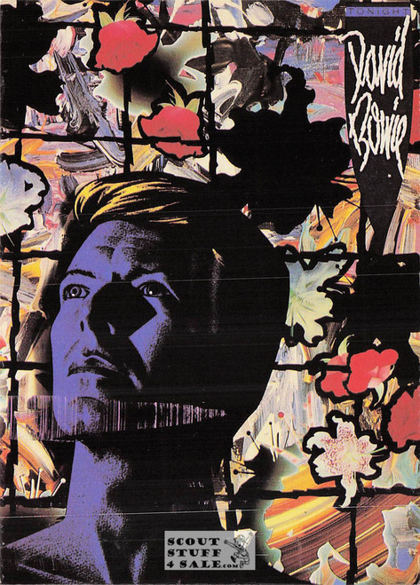 David Bowie TONIGHT Album French Postcard, Editions Nugeron #DI3