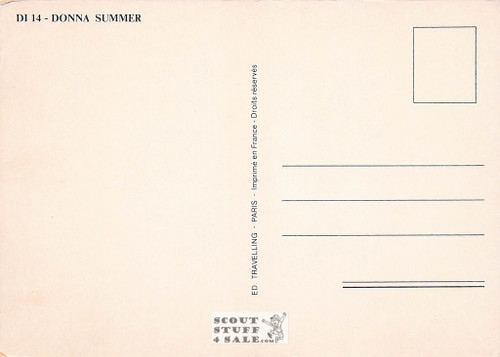 Donna Summer CATS WITHOUT CLAWS Album French Postcard, Nugeron #DI14