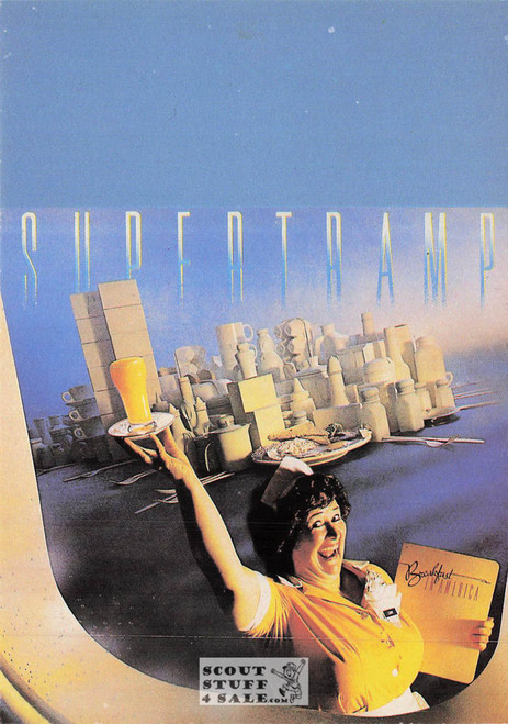 Supertramp BREAKFAST IN AMERICA Album French Postcard, Nugeron #DI17