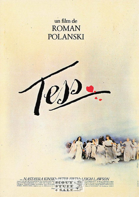 Tess French Movie Poster Postcard, Nastassia Kinski, Editions Nugeron #E160