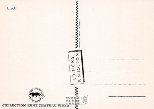 La Griffe Des Stars French Movie Poster Postcard, Rene Chateau, Nugeron #E260