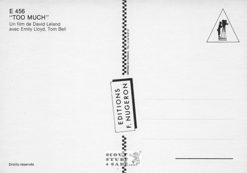 Wish You Were Here French Movie Poster Postcard, Editions Nugeron #E456