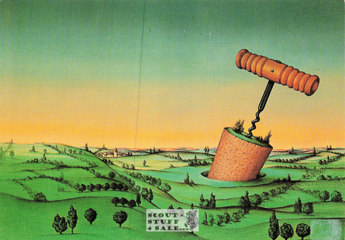 Illustration Art by Jean Lagarrigue 1978, French Postcard, Editions Nugeron #H2