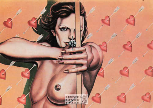 Illustration Art by Sato Yamamoto, French Postcard, Editions Nugeron #H15