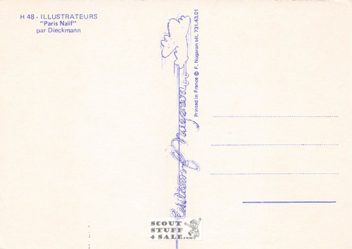 Illustration Art by Dieckmann, French Postcard, Editions Nugeron #H48