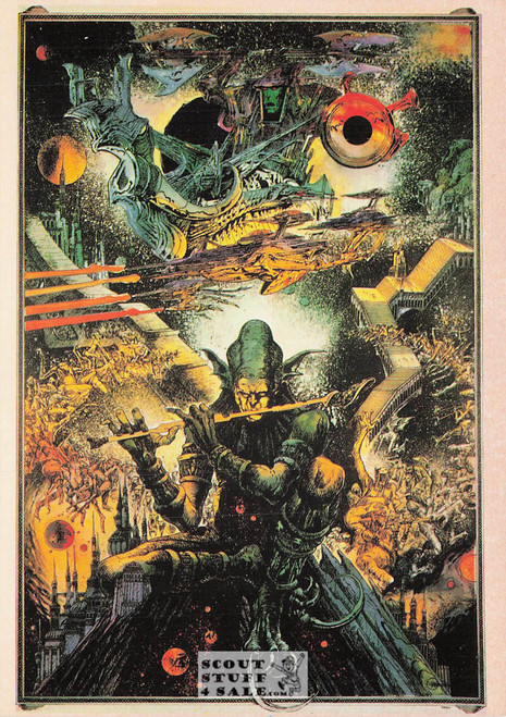 Illustration Art by Philippe Druillet 1978, French Postcard, Editions Nugeron #H54