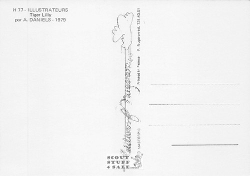 Illustration Art by A. Daniels 1979, French Postcard, Editions Nugeron #H77