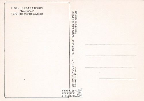 Illustration Art by Marcel Laverdet 1979, French Postcard, Editions Nugeron #H86