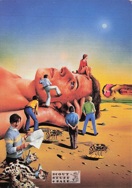 Illustration Art by Marcel Laverdet 1978, French Postcard, Editions Nugeron #H87