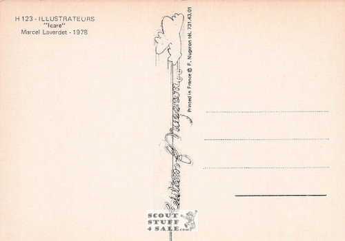 Illustration Art by Marcel Laverdet 1978, French Postcard, Editions Nugeron #H123