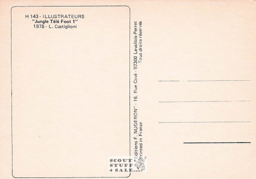 Illustration Art by L. Castiglioni 1978, French Postcard, Editions Nugeron #H143