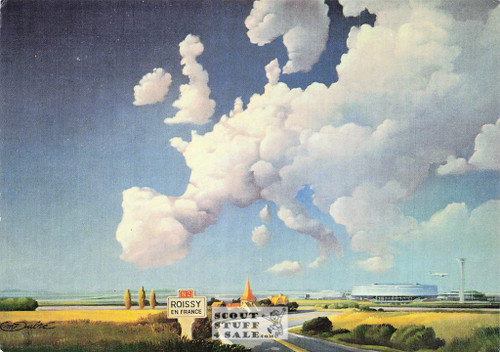 Illustration Art by Michel Dubre, French Postcard, Editions Nugeron #H146