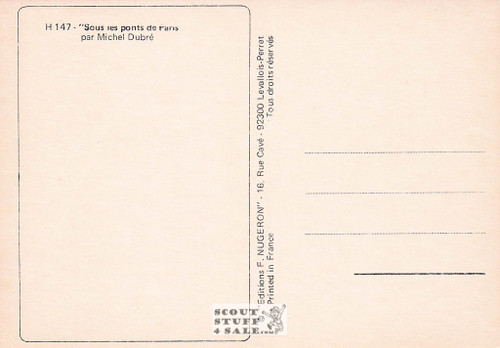 Illustration Art by Michel Dubre, French Postcard, Editions Nugeron #H147