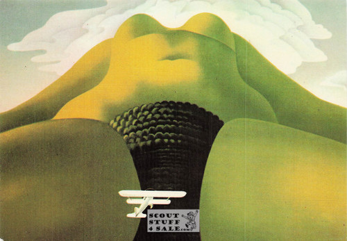 Illustration Art by Michel Dubre, French Postcard, Editions Nugeron #H150