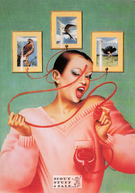 Illustration Art by Helene Majera 1978, French Postcard, Editions Nugeron #H179