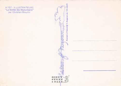 Illustration Art by Christian Broutin, French Postcard, Editions Nugeron #H197