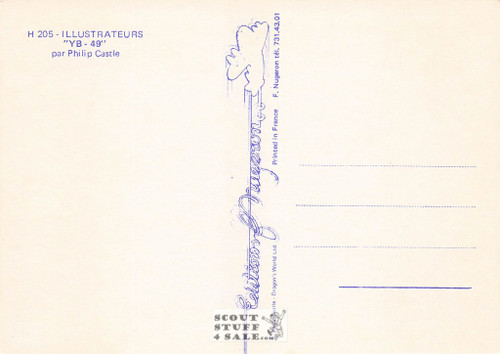 Illustration Art by Philip Castle, French Postcard, Editions Nugeron #H205